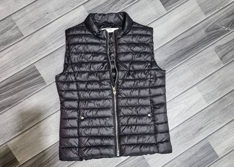 Mango Quilted Sleeveless Puffer Jacket XS 1