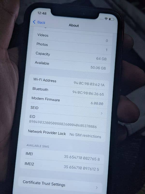 Iphone 11 64 GB Factory unlock 5