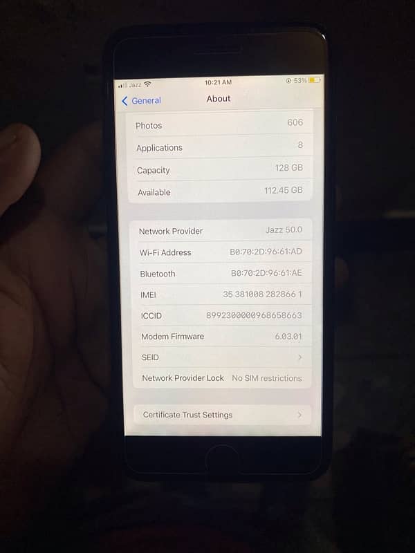 IPhone 7 Plus 128GB Pta Approved 6