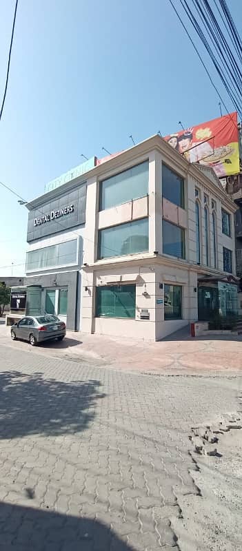 16 MARLA COMMERCIAL BUILDING FOR SALE IN JOHAR TOWN ,R1 Block IDEAL LOCATION 6