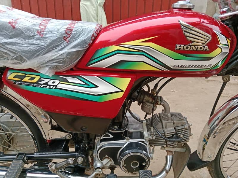 Honda CD 70 motorcycle for sale model 2023/03456561380//03057210160 11