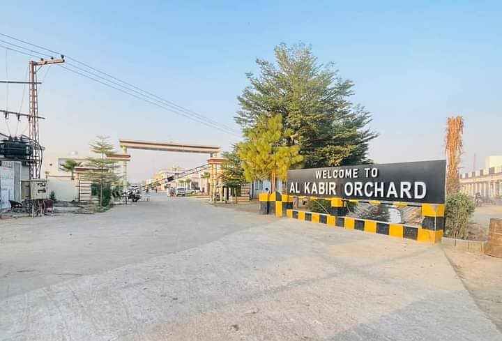 10 Marla Residential Plot File For Sale In Al Kabir Orchard Osais Block On Easy Installment Plan 0