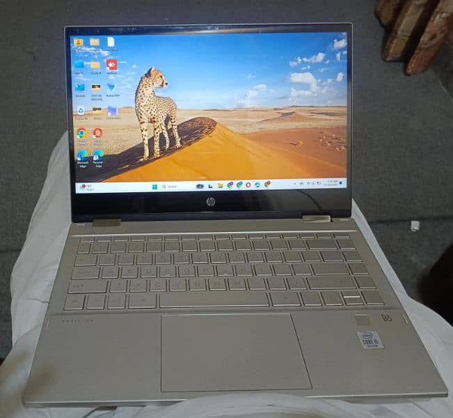 brand new one hand used laptop 8 gb ram 128 gb hard with 360 touch 2