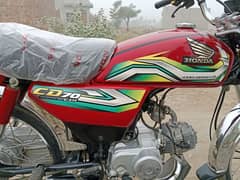 Honda Cd 70 motorcycle for sale model 2023/03057210160//03456561380