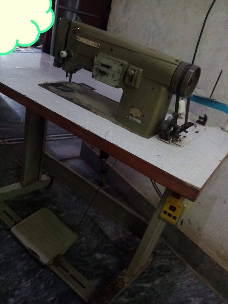 juki hzl- 009s/embroidery machine with table/ 0