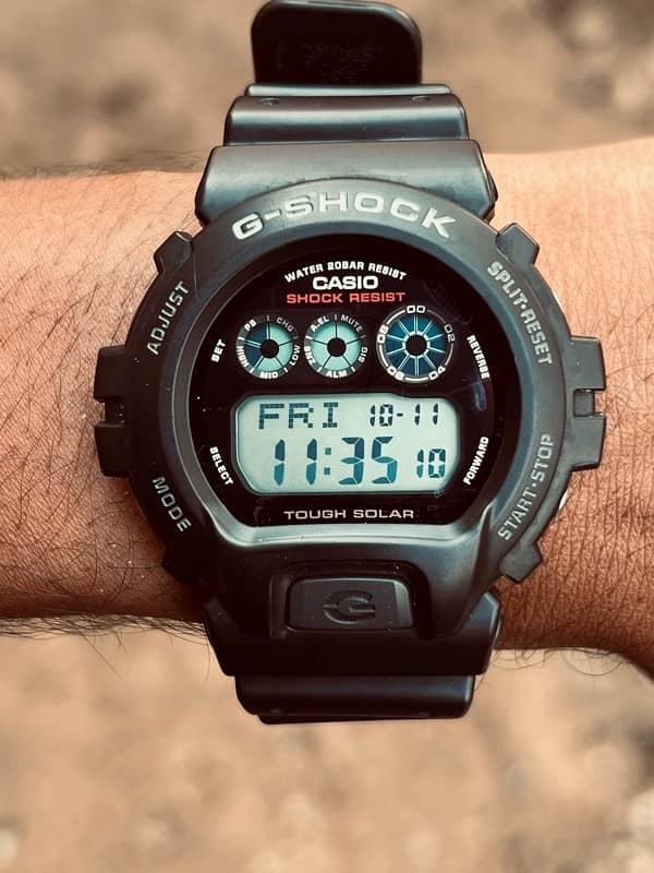 Casio G-Shock G-6900-1 TOUGH SOLAR 1