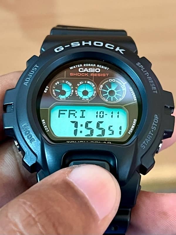 Casio G-Shock G-6900-1 TOUGH SOLAR 7