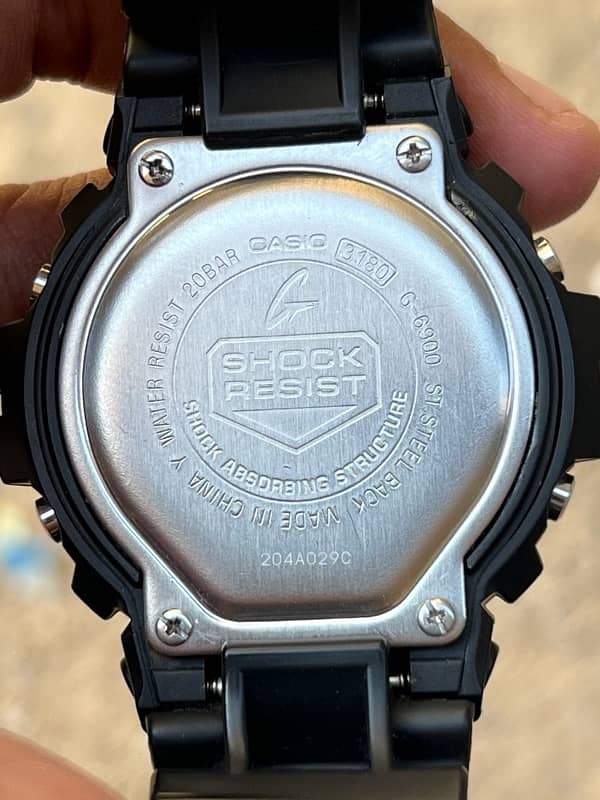 Casio G-Shock G-6900-1 TOUGH SOLAR 12