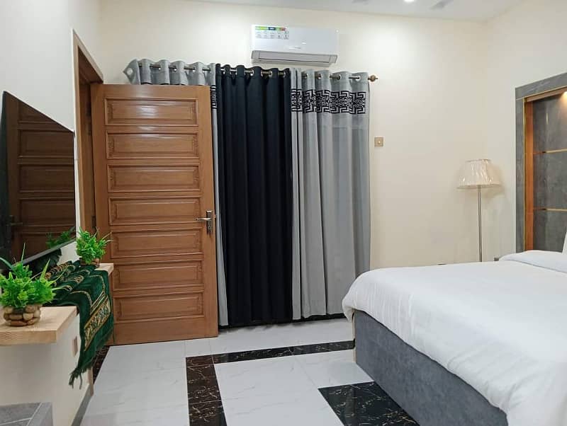 Par Day Full furnished Luxury Room with Attach Bathroom For Rent In G-13 Islamabad Near To Airport 1