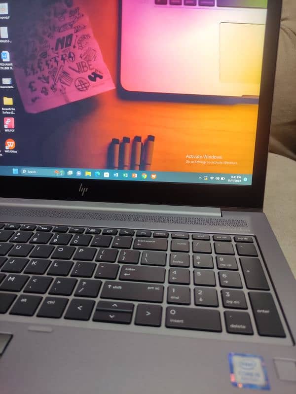 hp zbook core i5 8th generation 10