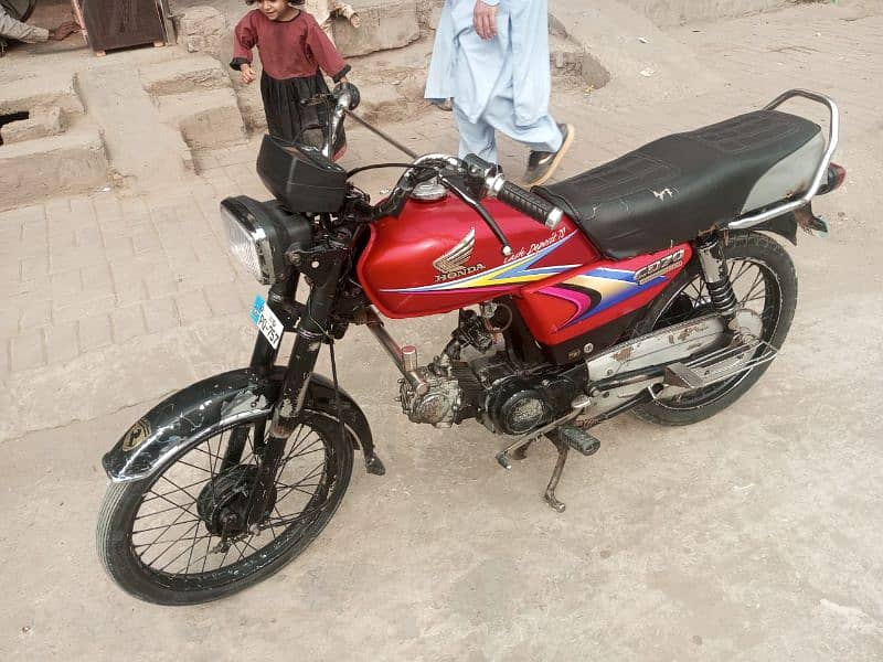 Super Asia 70 cc Model 2009 Islamabad Number 2