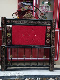 Iron single Bed