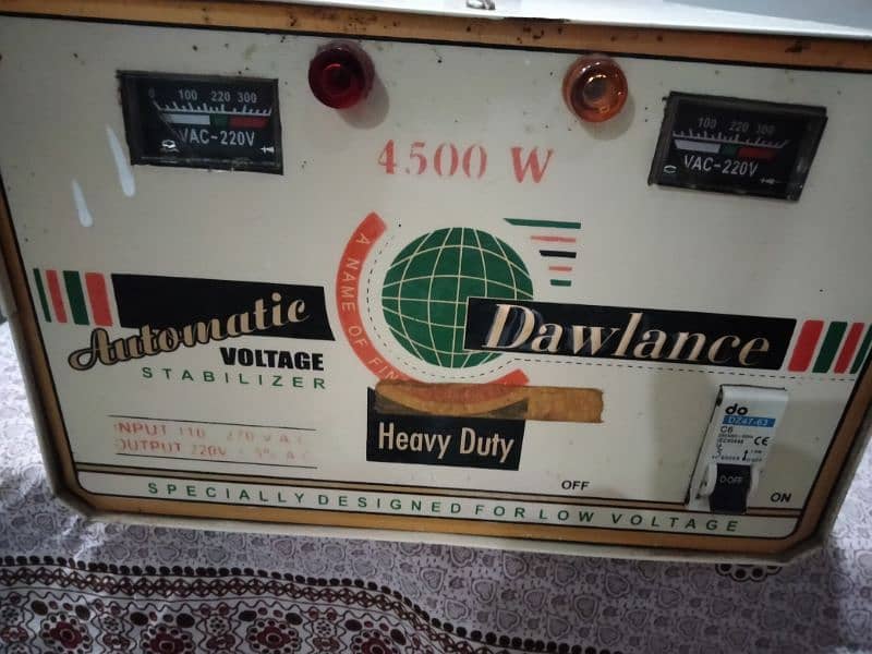 Dawlance fridge large size with Dawlance stabilizer. . . . 03124008516 10