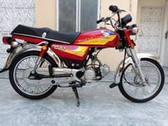 Honda CD 7t 70cc Model 2005 Documents Complete