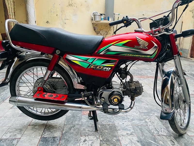 Honda cd 70 Model 2022 Pka 20k chali huyi 1