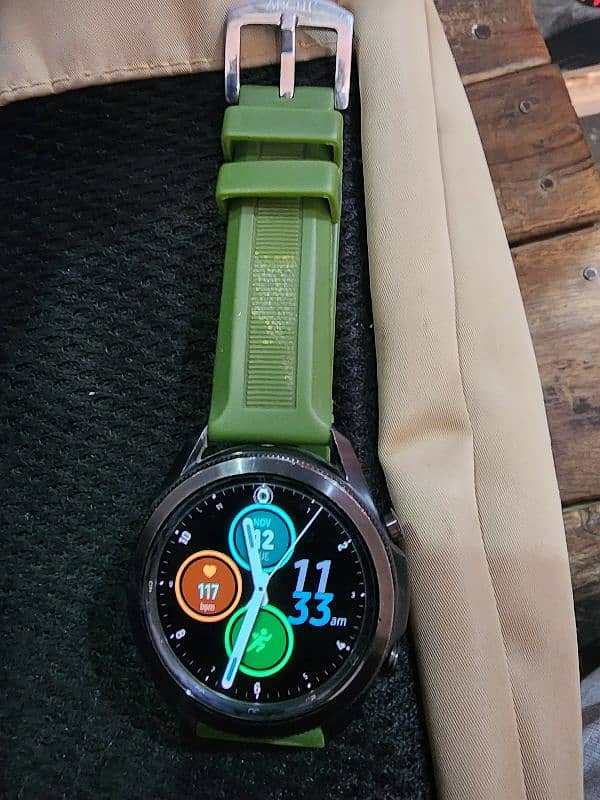 Samsung Galaxy watch 3 With original strap and charger 1