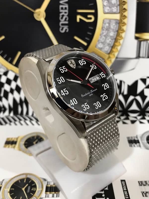 FERRARI-ORIGINAL-BRAND NEW WATCH-RADO-OMEGA-ROLEX-SEIKO-ARMANI-TAG 4