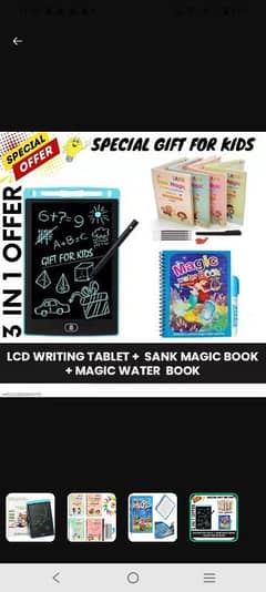 3 magic book for kids