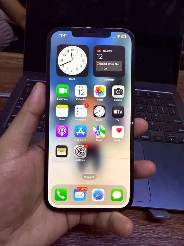 Iphone 12 Pro max 128gb 10/10 PTA Approved 1