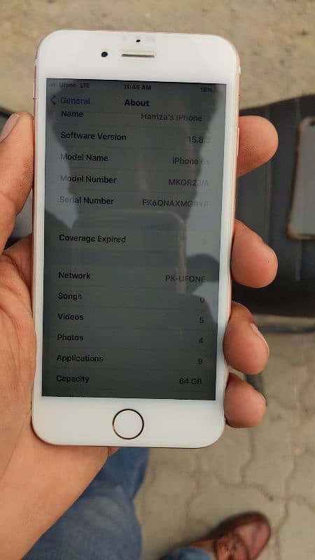 2 iPhone 6s 64GB PTA APPROVED URGENT SALE 2