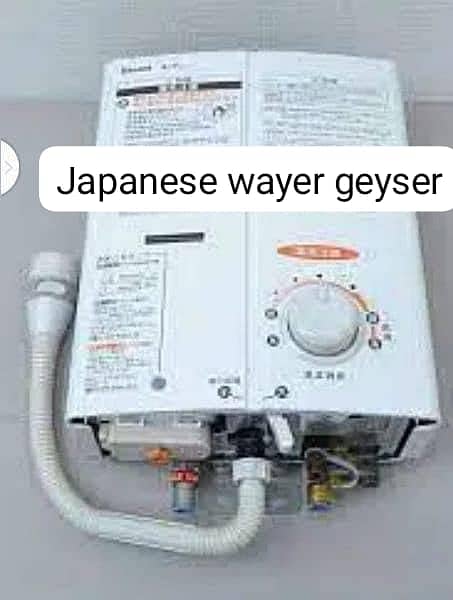 RINNAI Japanese Instant Water Geyser Natural gas and LPG gas both 0