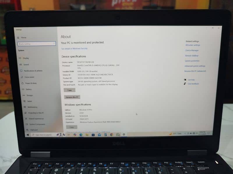 DELL Core i5, 6th Generation HQ(High Quality) System with Fingerprints 6