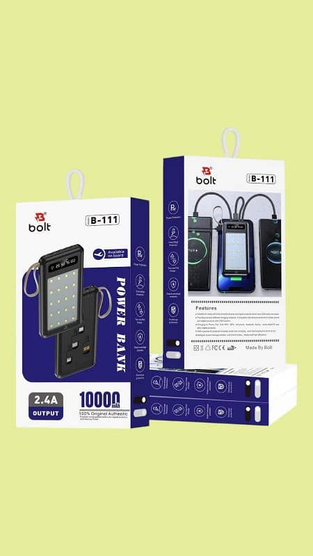 bolt power bank 15