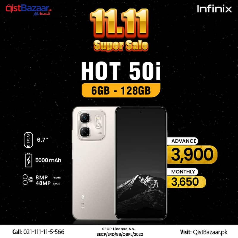 Infinix Mobile On Installment | Mobile On Installment In Karachi 0