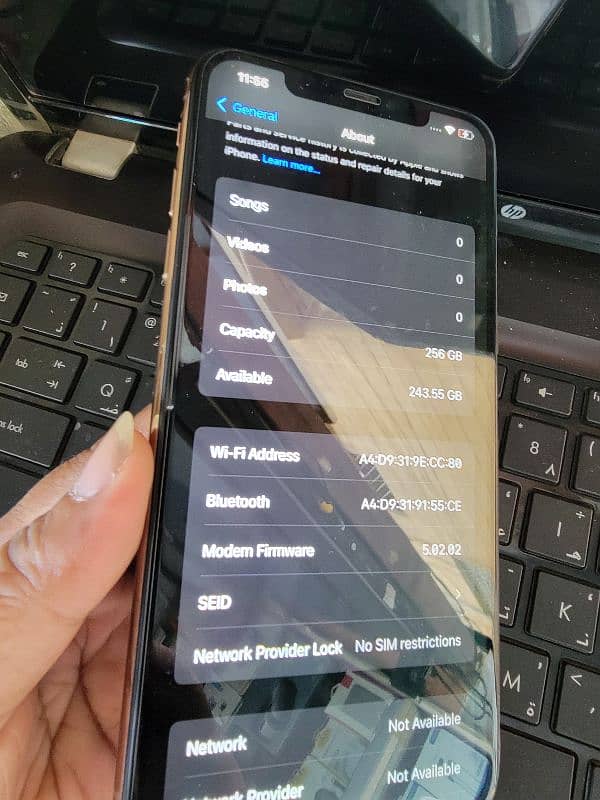 i Phone XS Max PTA approved 256GB 2