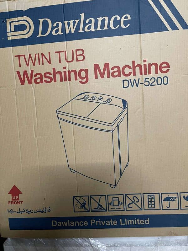 Dawlance Twin Tub washing machine and spin dryer 4