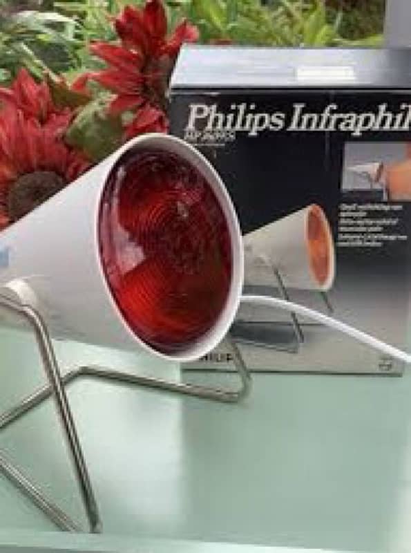 pain relief Philips infrared lamp made in Holland 0