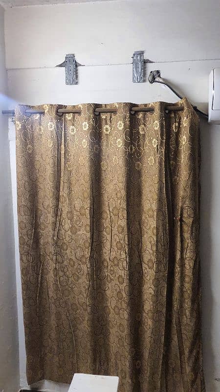 3 Peice Curtains Beautiful Design 1