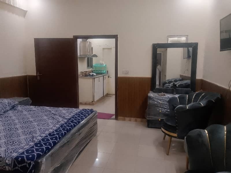 1 Bedroom Fully Furnished Flat In Qj Heights Safari Villas1 Phase1 Bahria Town 5