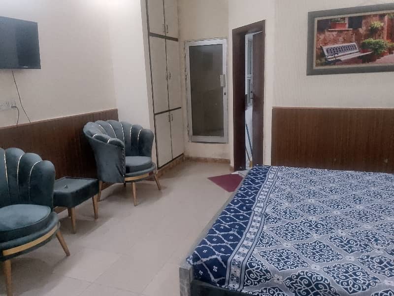 1 Bedroom Fully Furnished Flat In Qj Heights Safari Villas1 Phase1 Bahria Town 6