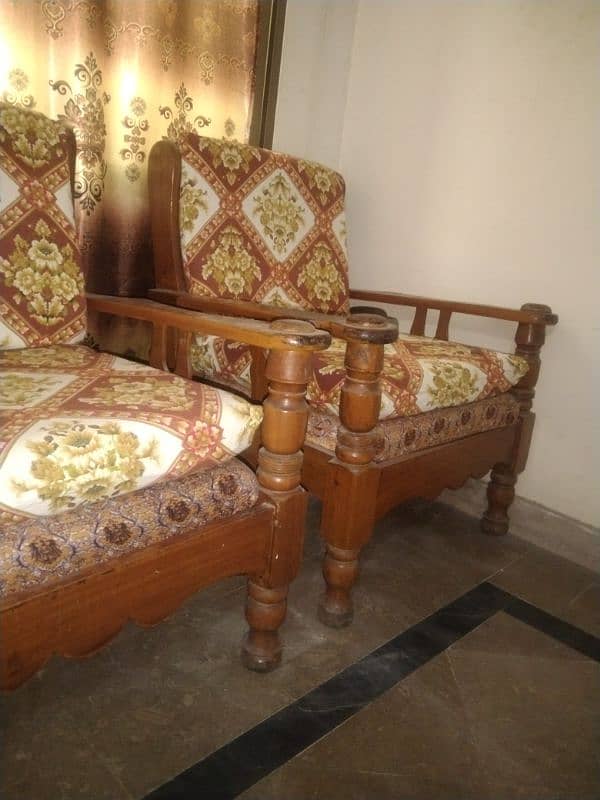 Sofa Set wood 5 Seater 5