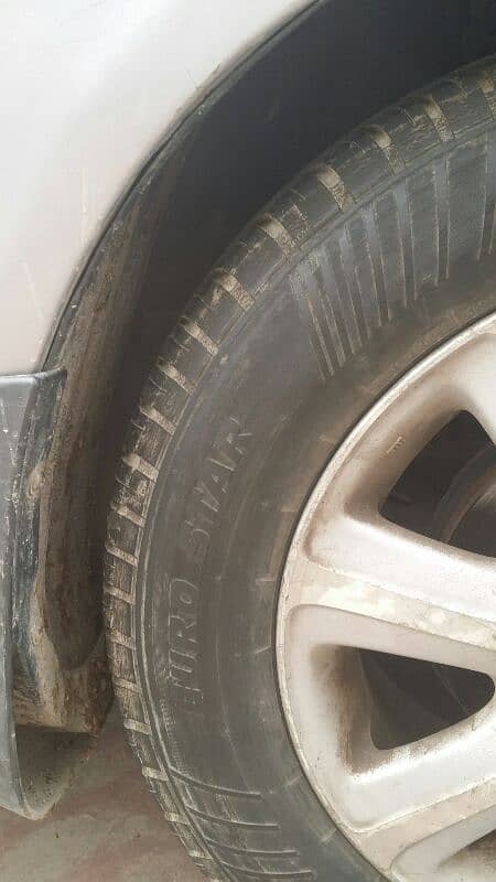 4 tyres R 15. tubeless. . . 195_65_R_15.  Honda  city 1