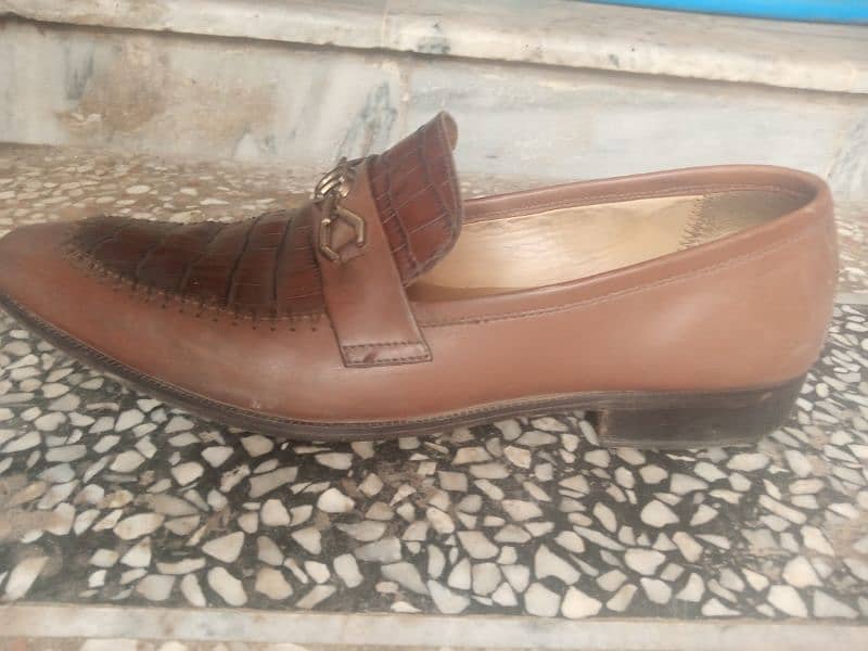 Brown lofars with leather sole 1