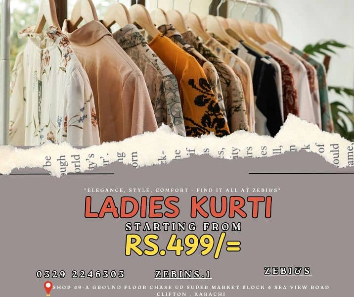 Ladies Kurti just in 499 only 1