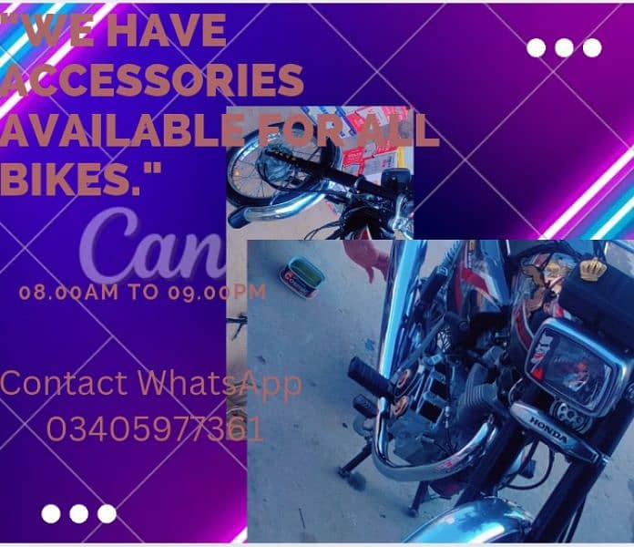 we have all bike accessories in whole sale price 0