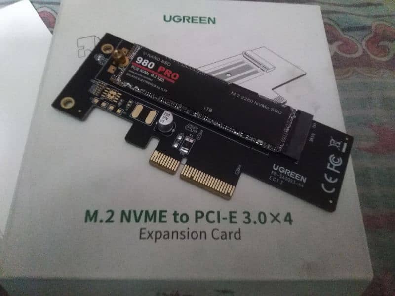 Nvme M. 2 1tb SSD card 3