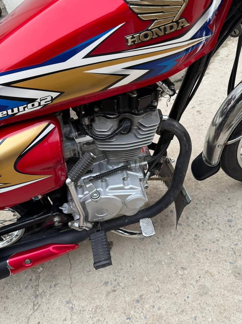 Honda 125 bike for sale model 2020bike all ok 4