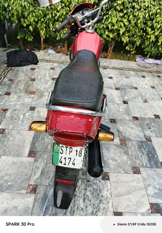 Honda Pridor 2018 good condition bike red color 2