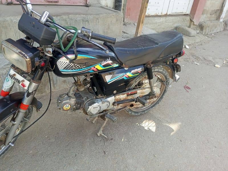 used super power 70cc bike for sale price 45,000 rate is negotiable. 2