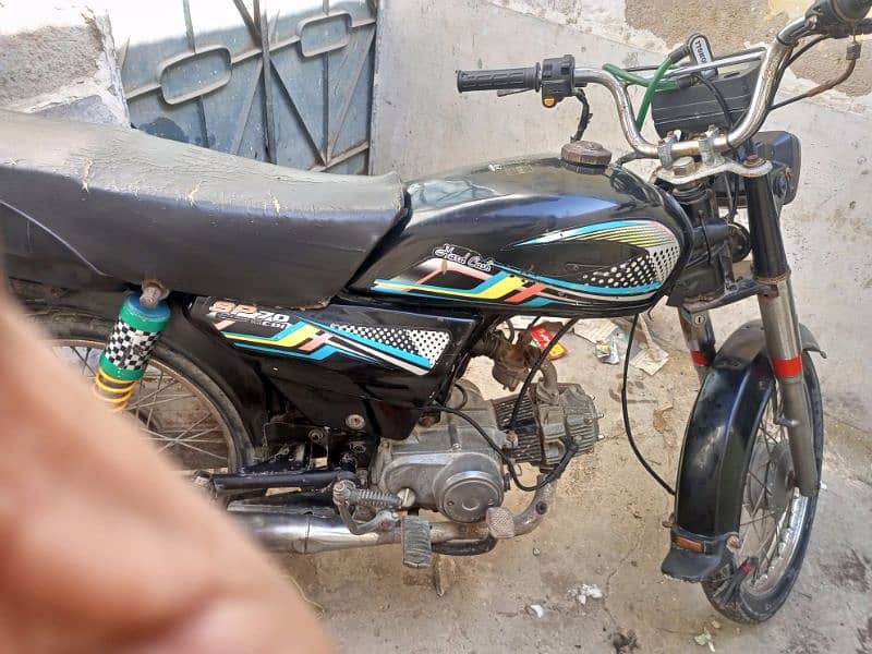 used super power 70cc bike for sale price 45,000 rate is negotiable. 3