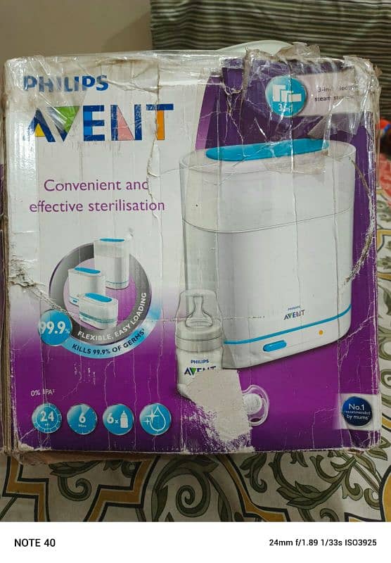 Avent 3 in 1 sterilizer 0