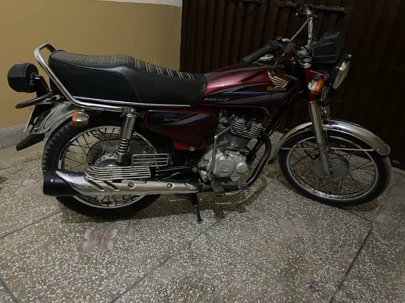 Honda CG125 Red 14B Dec 7