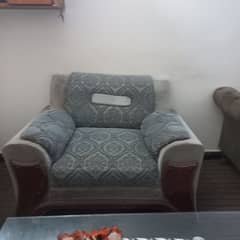 Grey Velvet Sofa