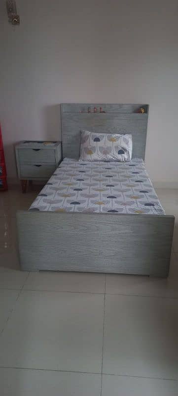 bed set with study table 2