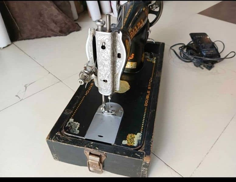 sewing machine running condition. 6