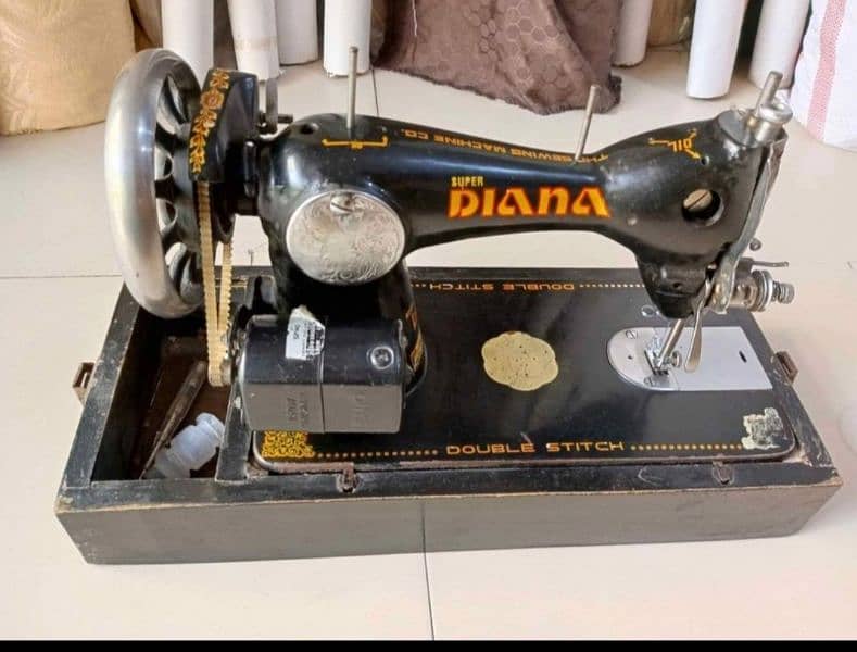 sewing machine running condition. 7